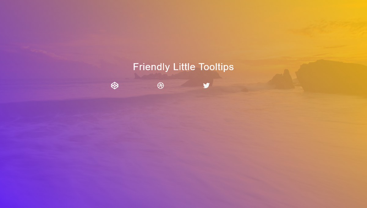 CSS Tooltips - Friendly Little Tooltips + [Animation]