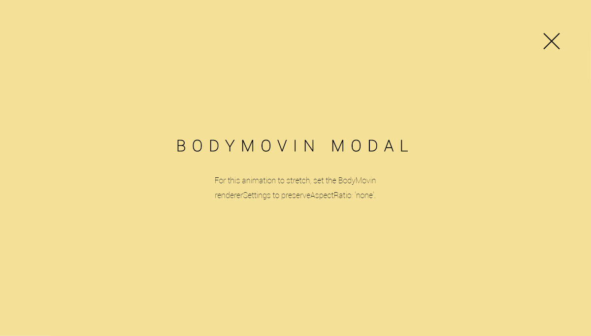CSS Page Transitions - Responsive bodymovin modal / page transition
