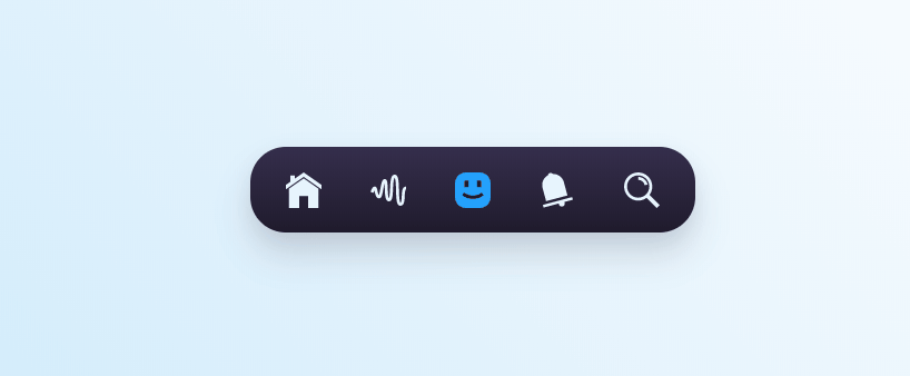 CSS Tab Bars - tab bar icons