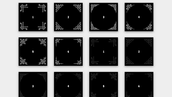 CSS Corners - Pixel corners