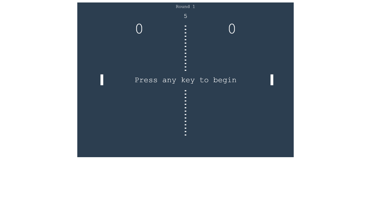 JavaScript Pong Games - Pong game with JavaScript