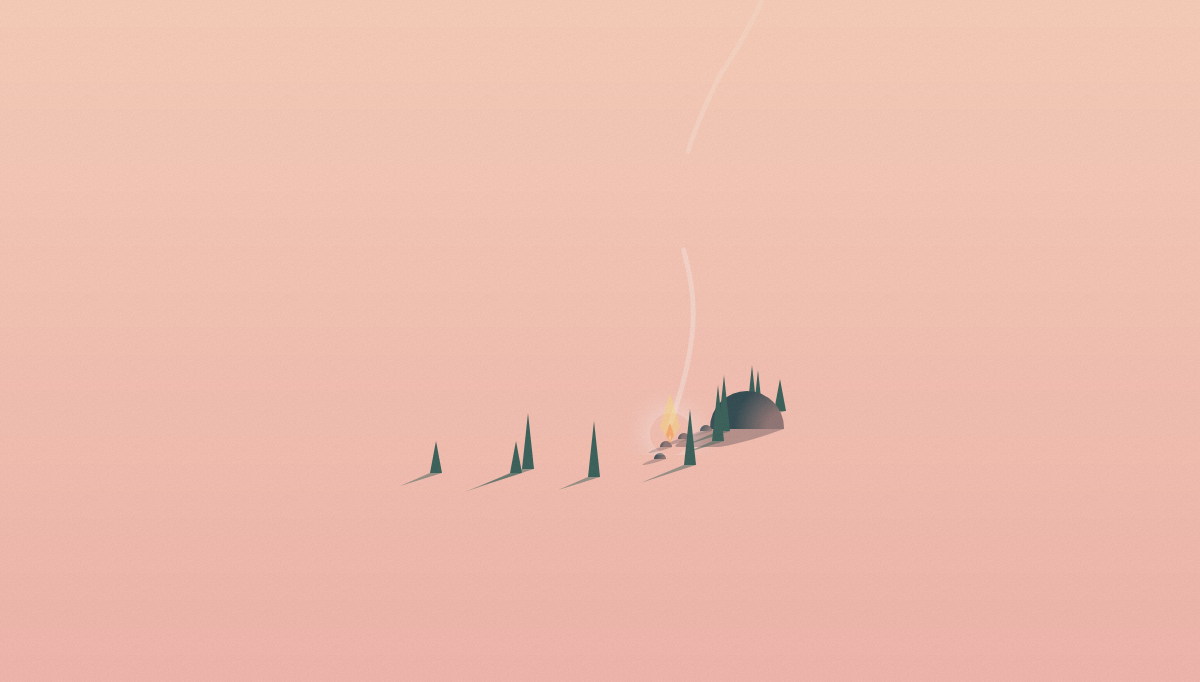 CSS Fire Animation - Campfire Colony
