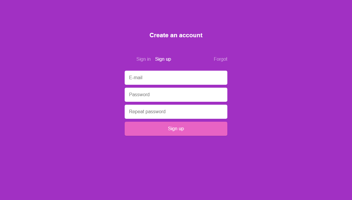 jQuery Forms - Animated Login Form Using jQuery