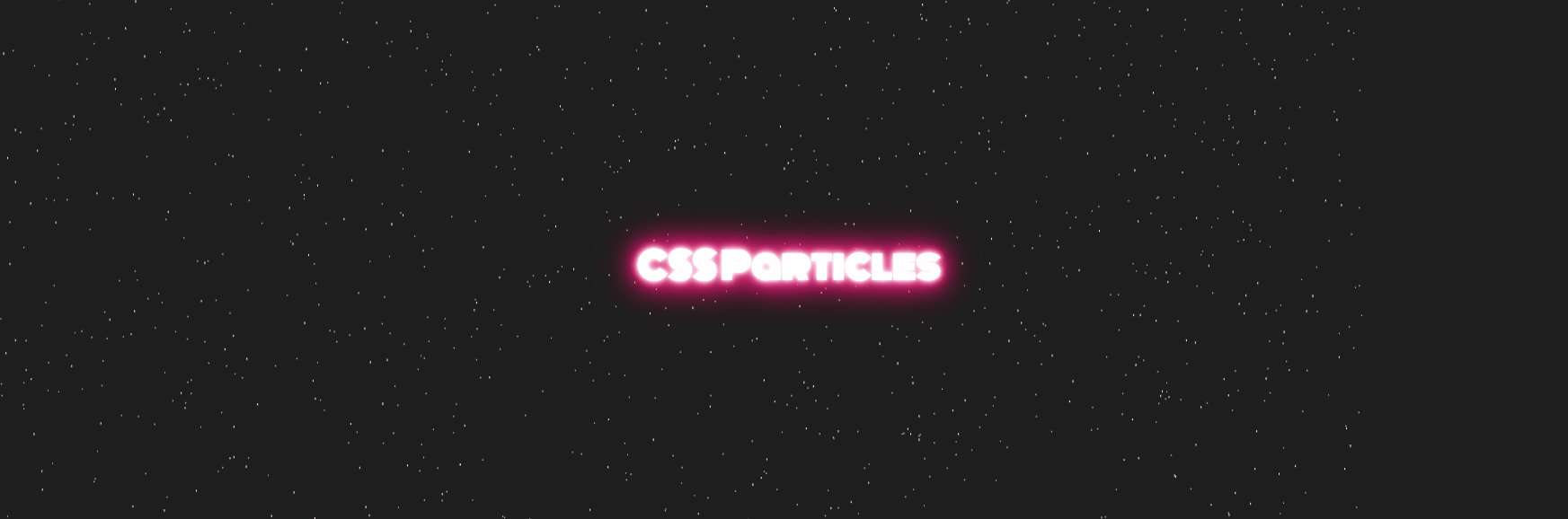 CSS Particle Backgrounds - CSS Particles