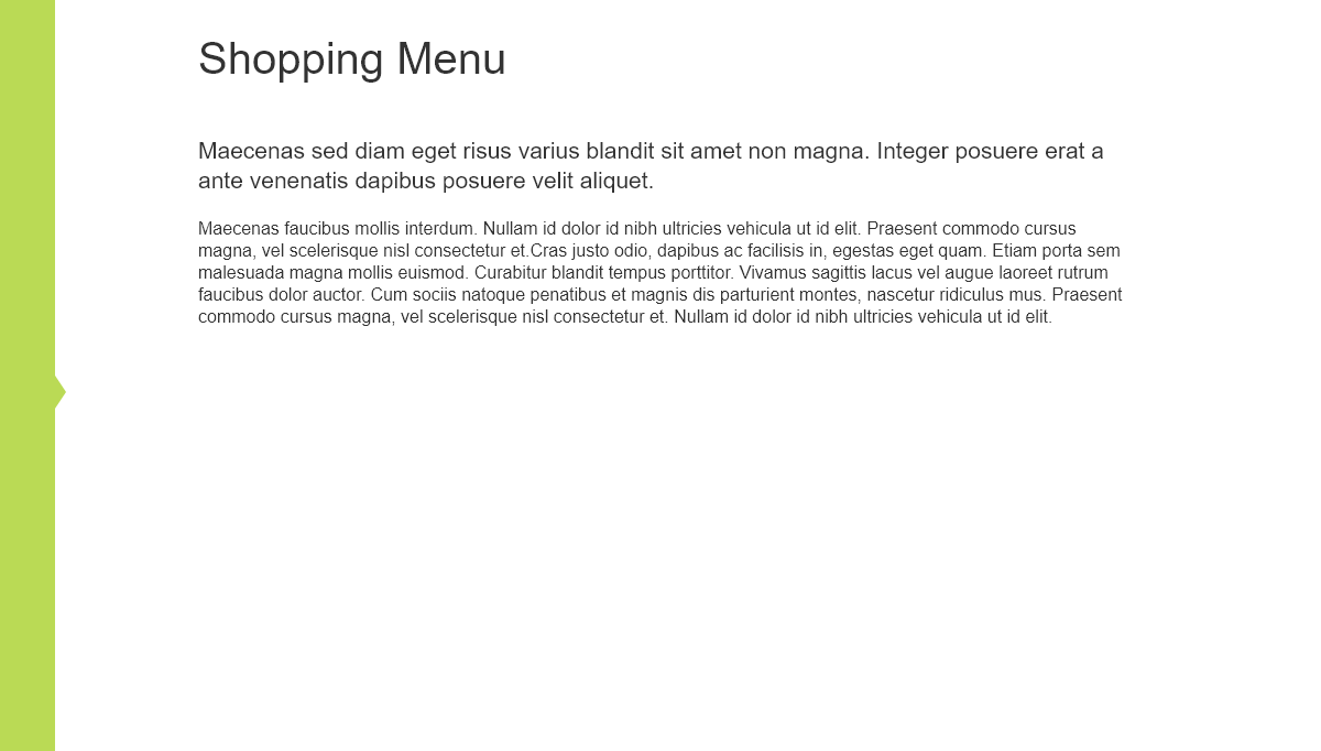 CSS Sidebar Menus - Hover Side Menu