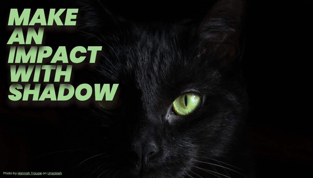 CSS Text Shadow Effects - Text Shadow Effect