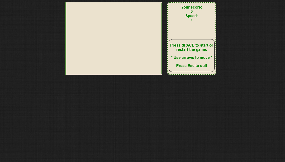 JavaScript Snake Games - Classic Snake Game!