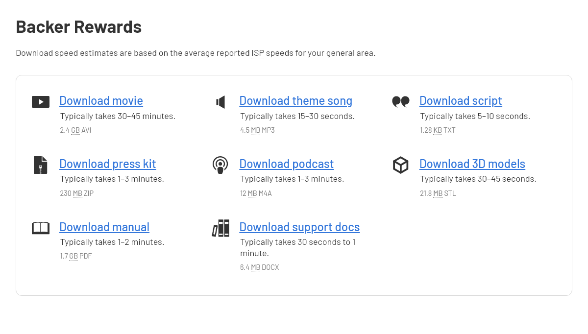 CSS Download Buttons - Download icons