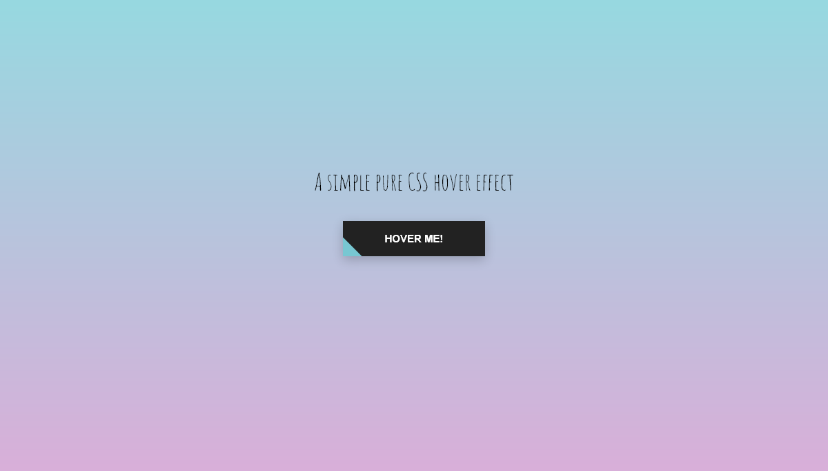 CSS Button Hover Effects - CSS button hover effect