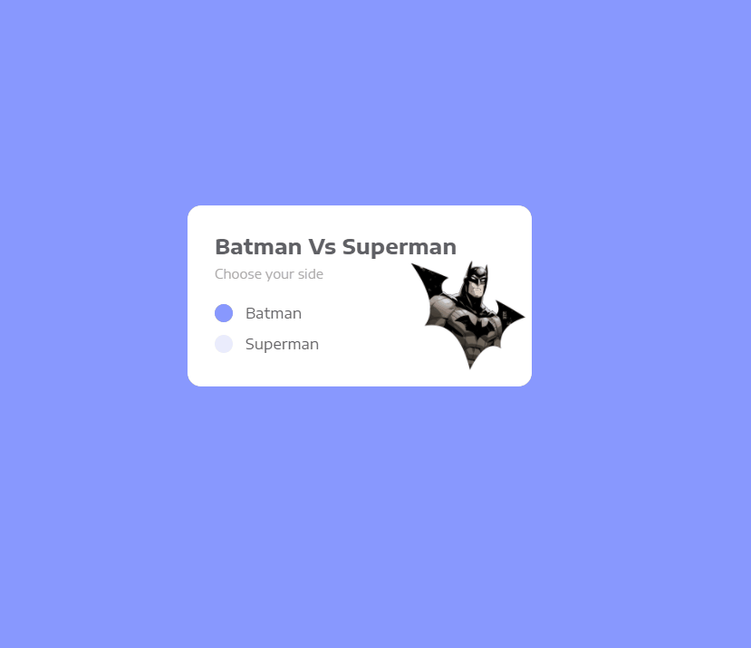 jQuery Toggle Switches - Batman | Superman Toggle Button