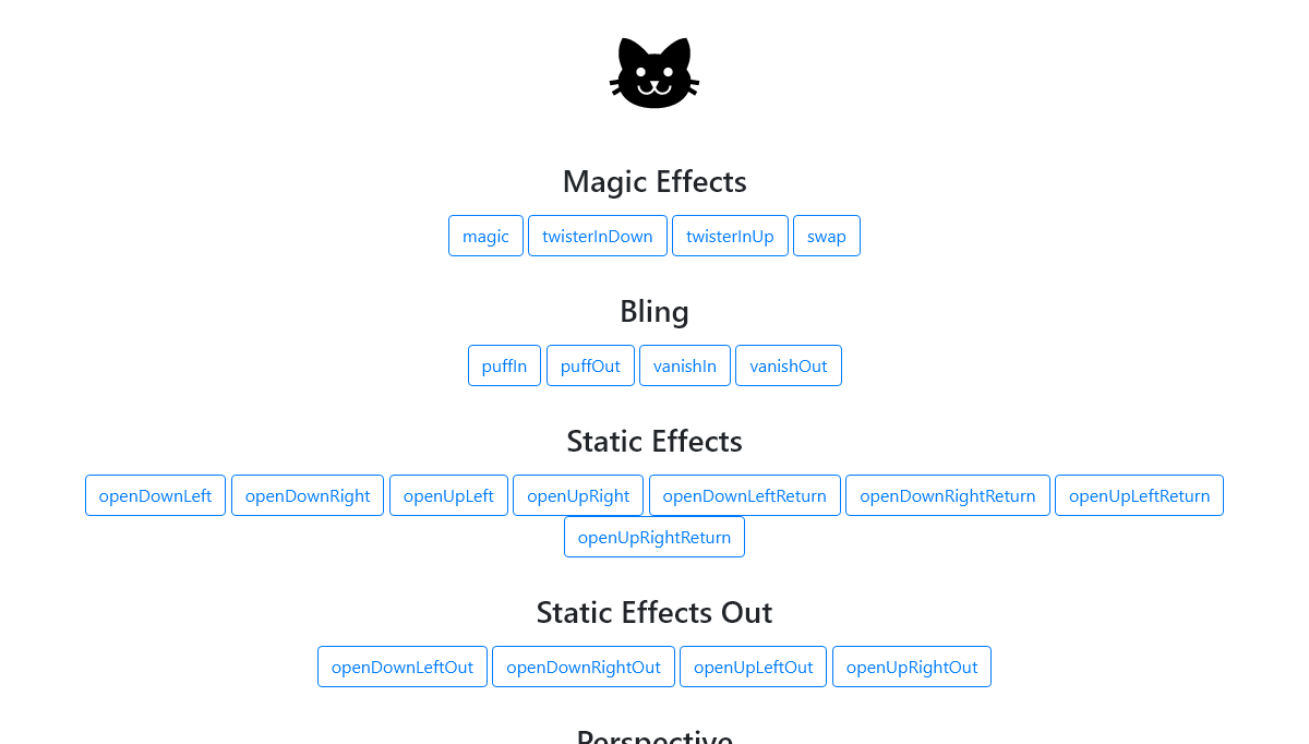 CSS Animation Libraries - Magic Animations