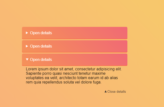 jQuery Accordions - Accordion With Close Button