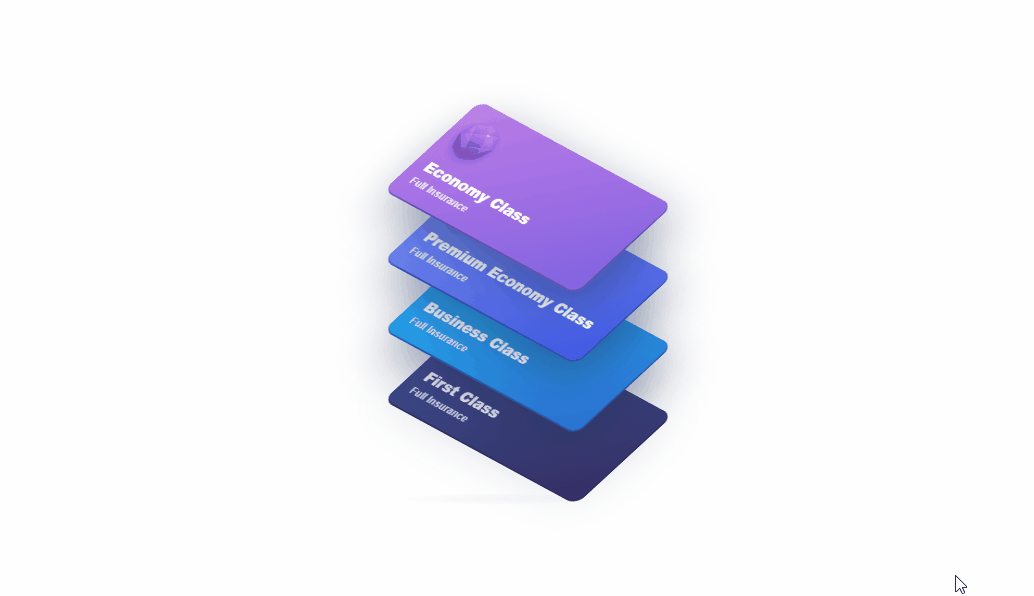 CSS Cards - Tariff Cards