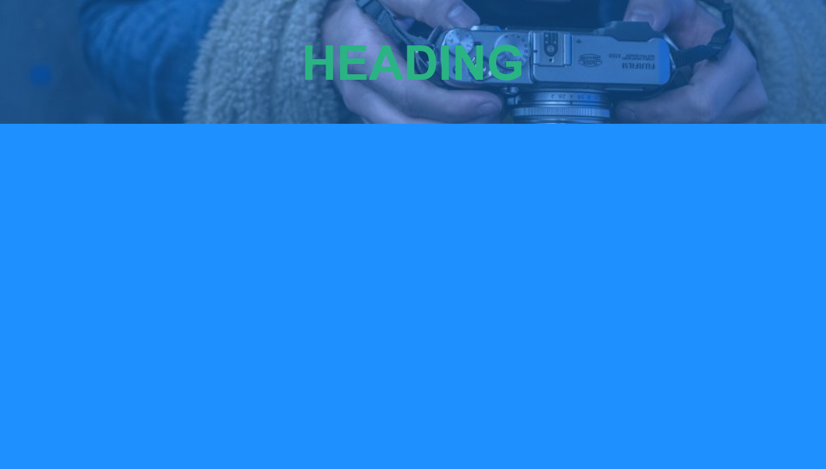 CSS Hero Effects - CSS - Hero Header - Responsive BG Image (Banner)
