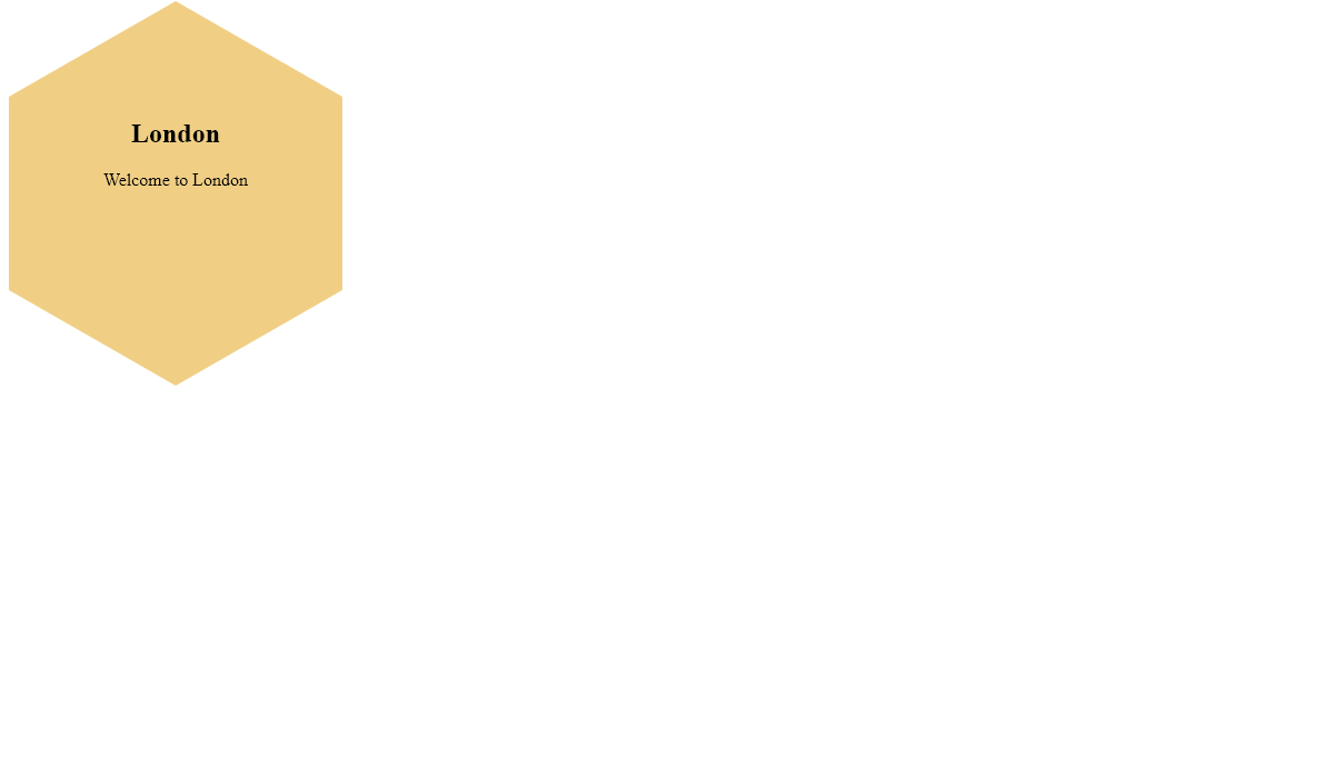 CSS Hexagons - Hexagon Flip Using HTML & CSS