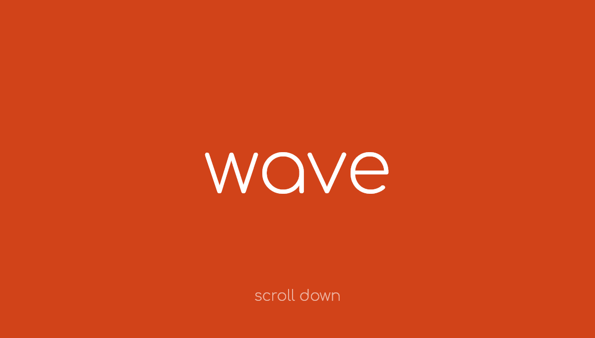 jQuery Scroll Effects - Simple landing page cover