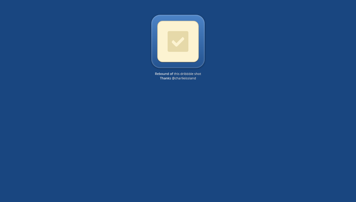 Checkboxes CSS - Survys rebound checkbox