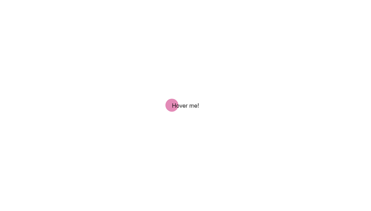 CSS Link Hover Effects - Bubble Hover Effect For Links