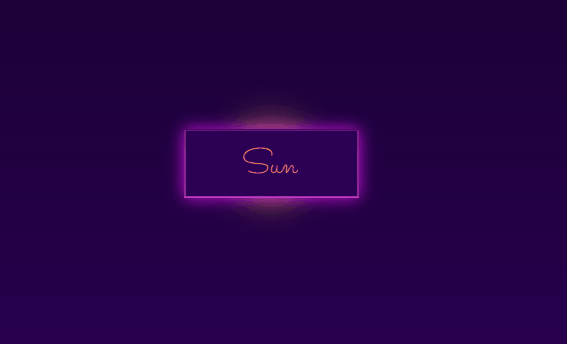 CSS Buttons - Sunset button