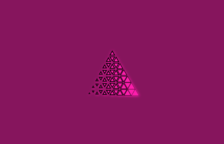 CSS Triangles - Pure CSS animated △ grid pop with grid, variables, clip-path
