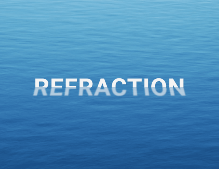 CSS Text Effects - Refracted Floating Text Effect