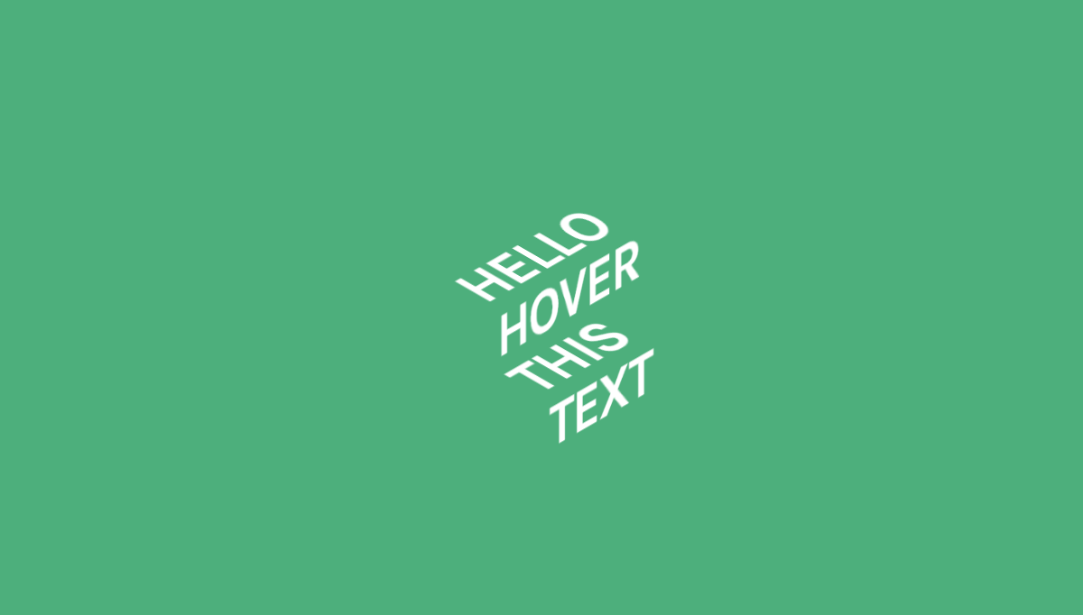 CSS Hover Effects - Perspective Hover Effect