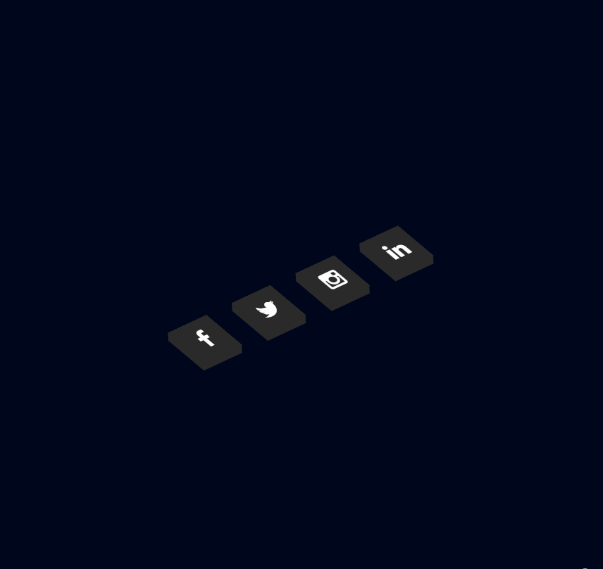 CSS Buttons - 3D Social Media Button
