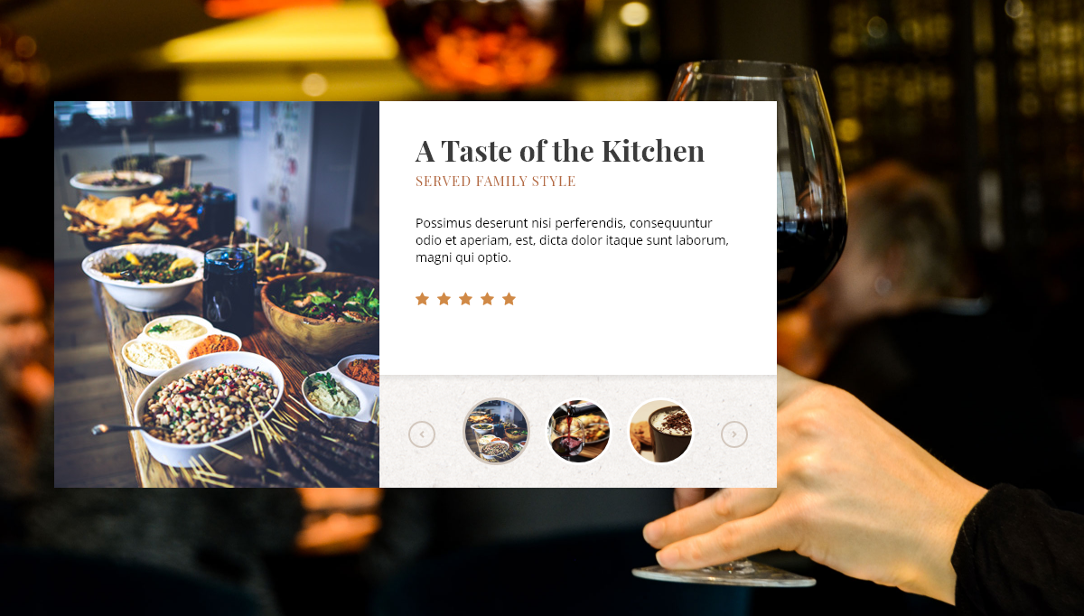 CSS Product Cards - Responsive Slideshow Concept