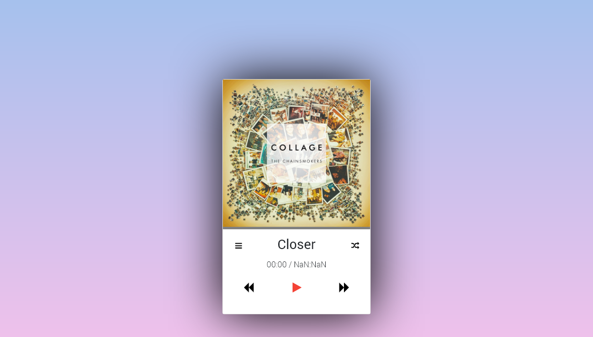 JavaScript Music Players - Music Player