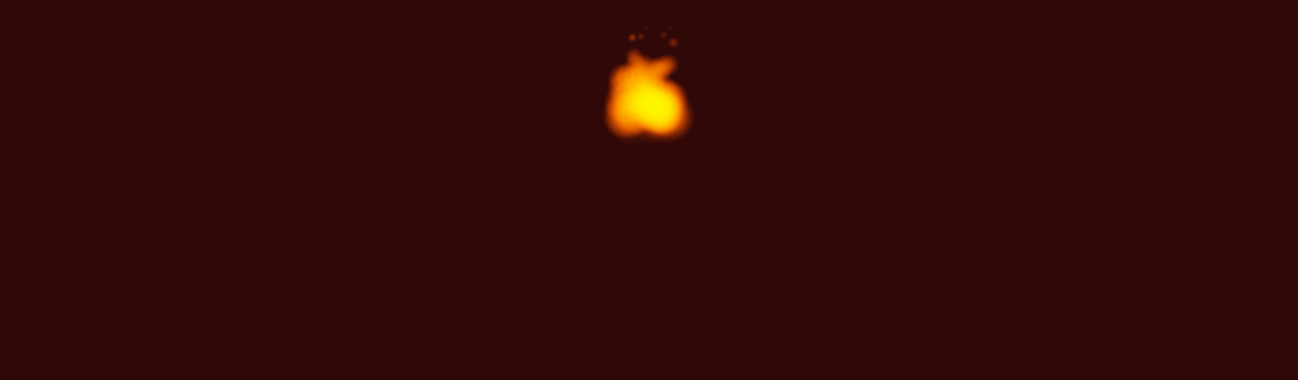 CSS Fire Animation - CSS Blend Mode Fire