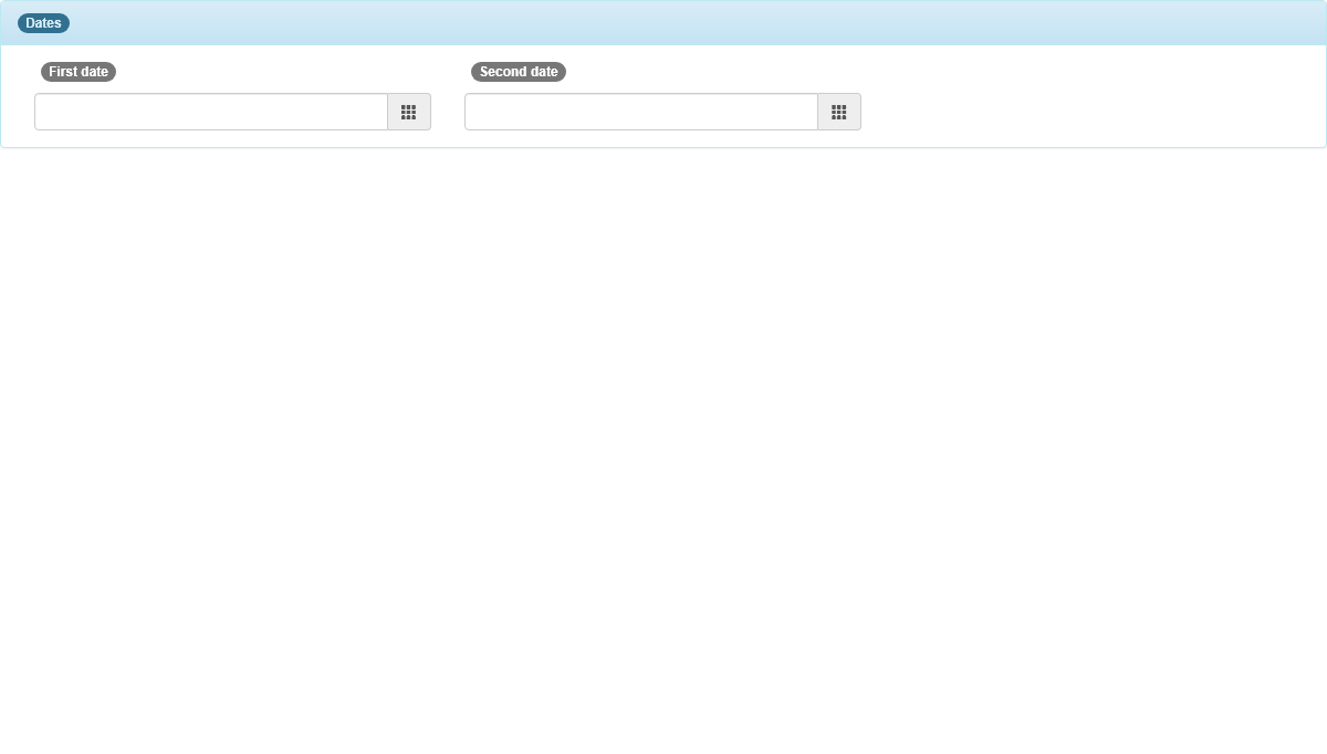 Bootstrap Datepickers and Timepickers - Bootstrap Datepickers Inline Sliding