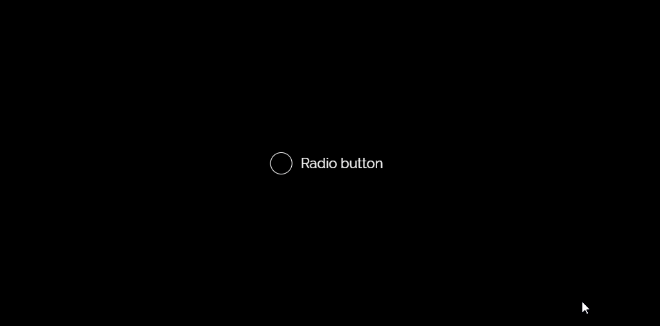 CSS Liquid Effects - Radio Button Animatio