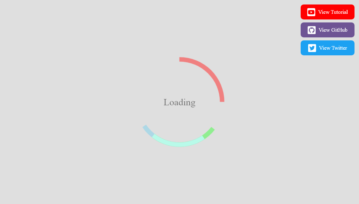 CSS Spinners - Animated Loading Spinner