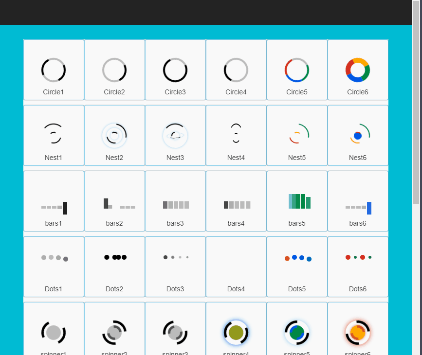 CSS Spinners - 50+ Pure CSS3 Preloaders (Latest)