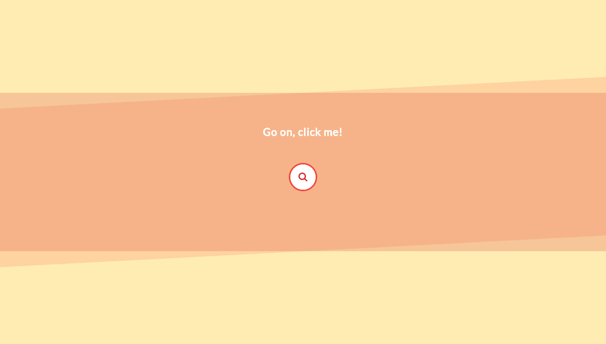CSS Forms - Bouncy search box