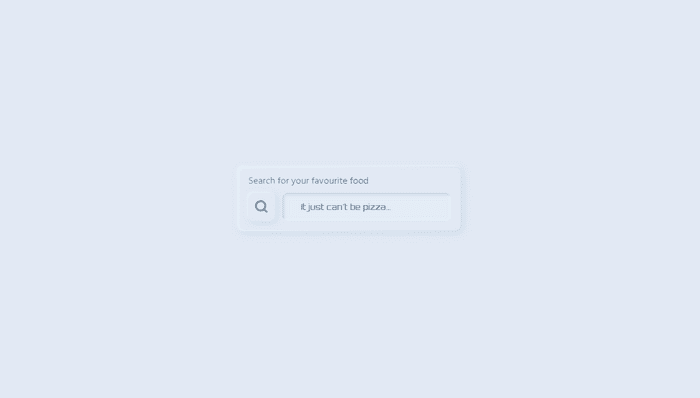 CSS Search Boxes - Skeuomorphic search input