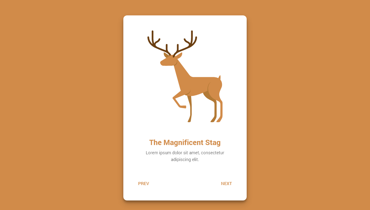 jQuery Carousels - Material Inspried Card Slider