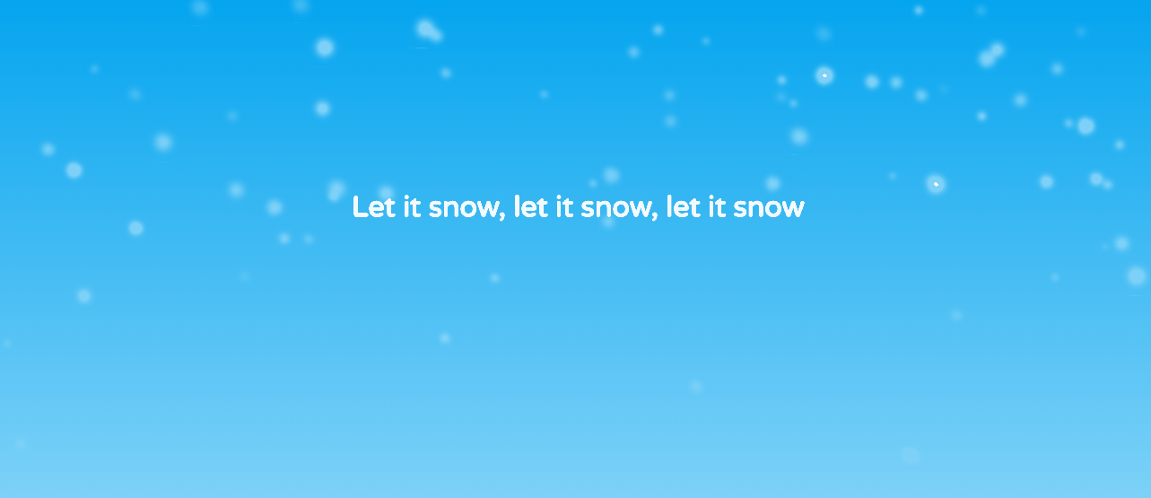 CSS Snow Effects - Pure CSS Snow