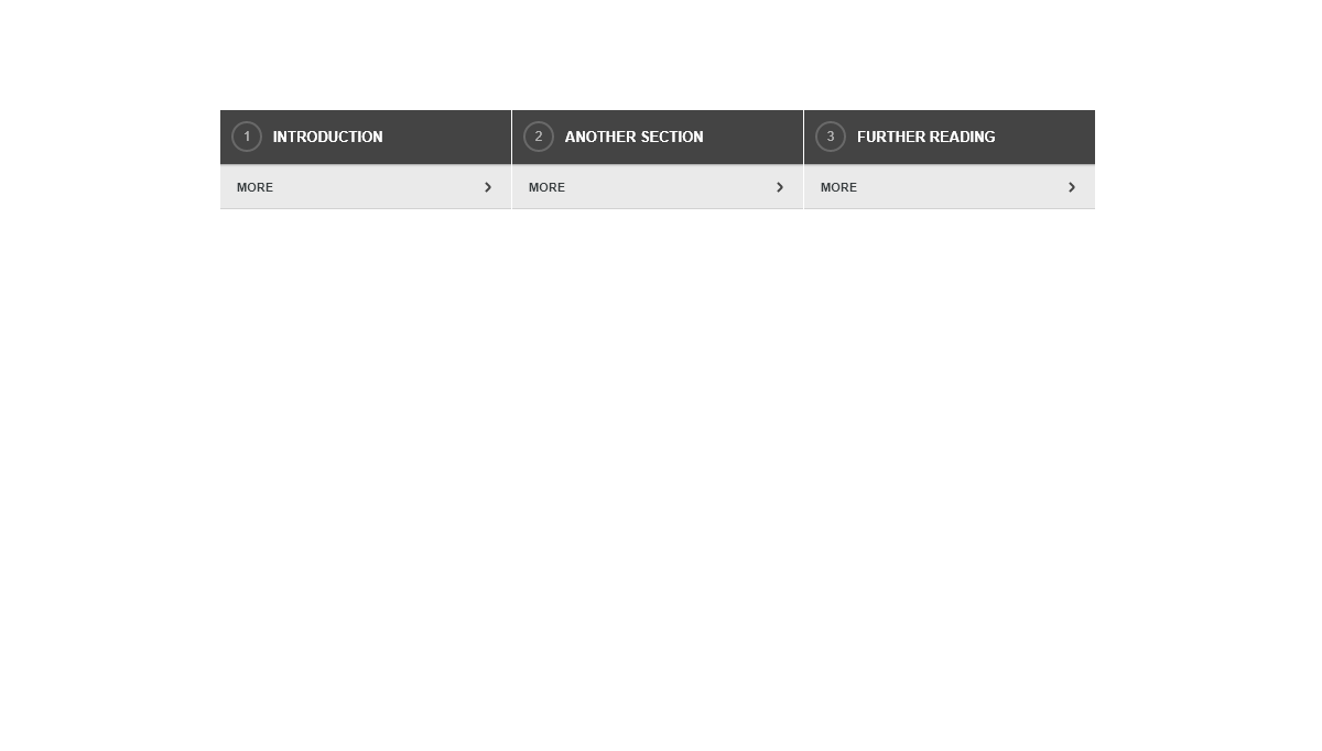 jQuery Tab Bars - Foldable tab bar