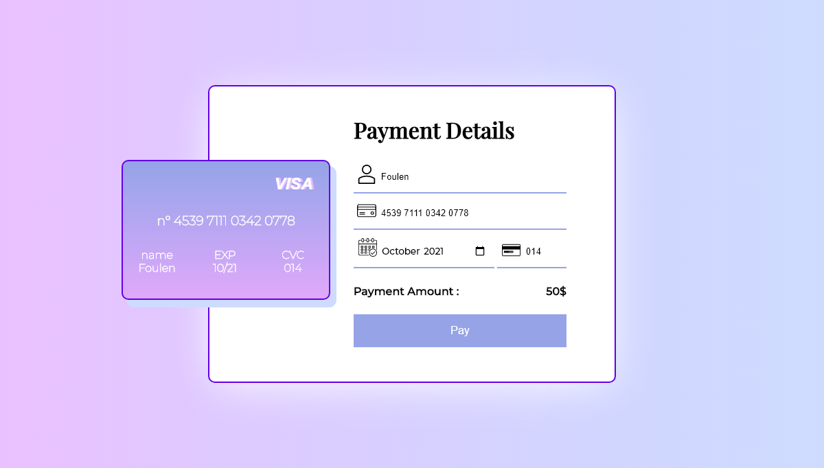 CSS Checkout Forms - Credit Card Checkout