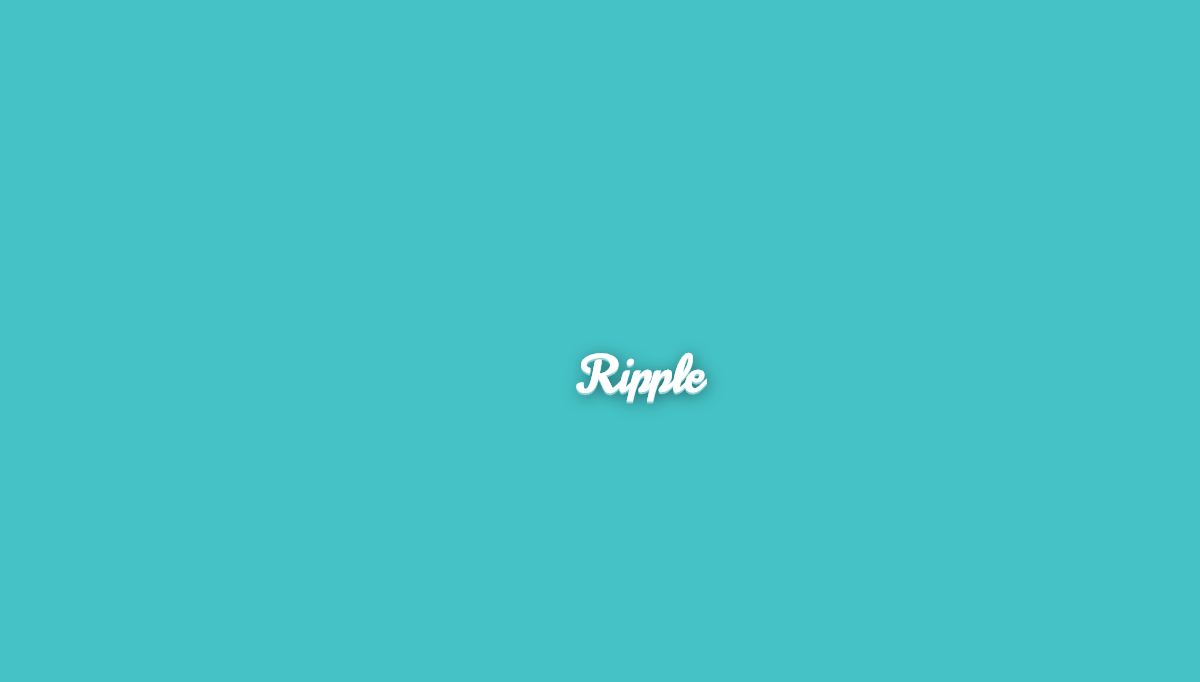 CSS Water Effects - CSS ripple effect