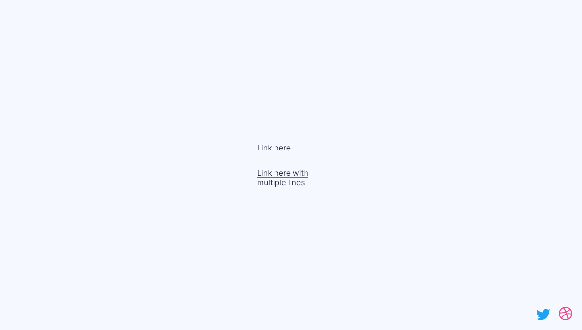 CSS Link Hover Effects - Underline animation