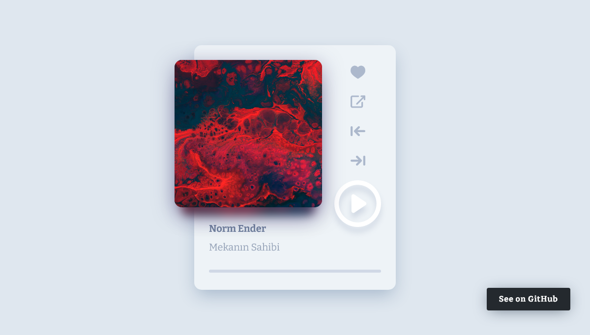 Vue Music Players - Mini Music Player - VueJS