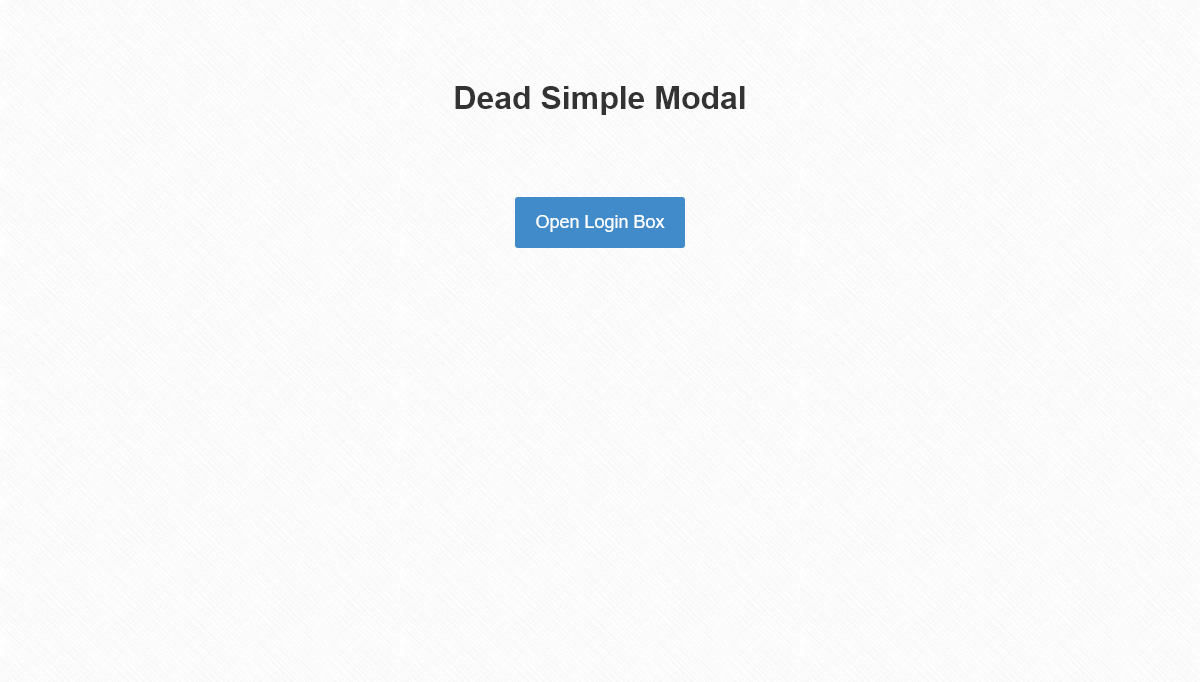 CSS Modal Windows - CSS Modal with Overlay