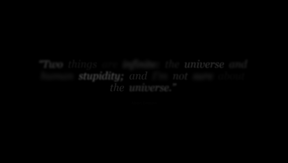 CSS Blockquotes - Quote Effect using a CSS Blur Filter