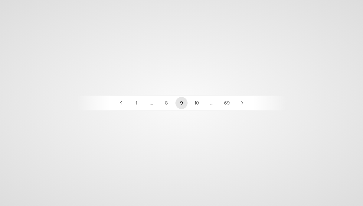 CSS Pagination - Minimal Pagination