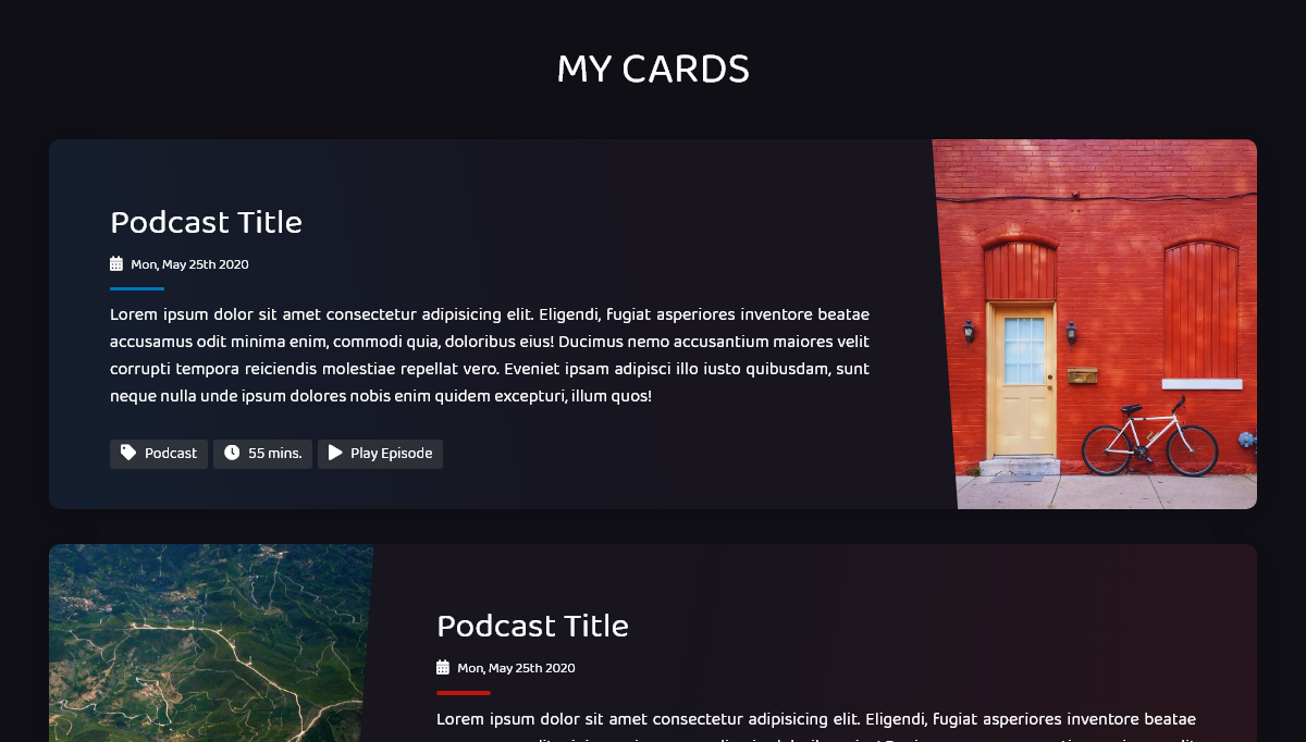 CSS Blog Cards - Cards Responsive