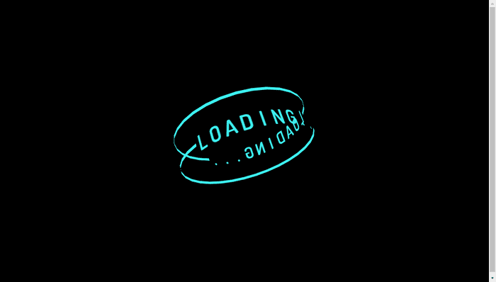 CSS Loaders - Text Ring Loading Animation