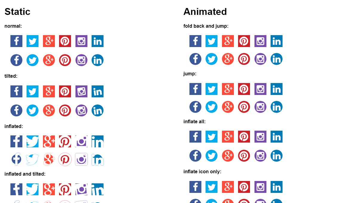 CSS Social Media Icons - Fancy Up Those Social Media Icons!!!
