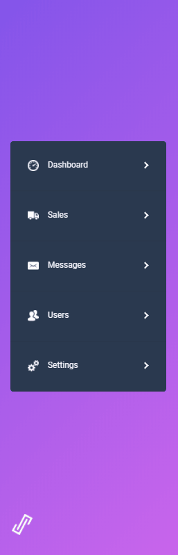 CSS Accordion Menus - Swanky Pure CSS Drop Down Menu V2.0